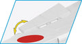 Cobi 5729 World War II Mitsubishi A6M2 Zero 347 pcs - Image 4