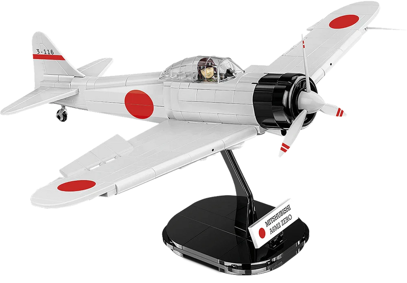 Cobi 5729 World War II Mitsubishi A6M2 Zero 347 pcs