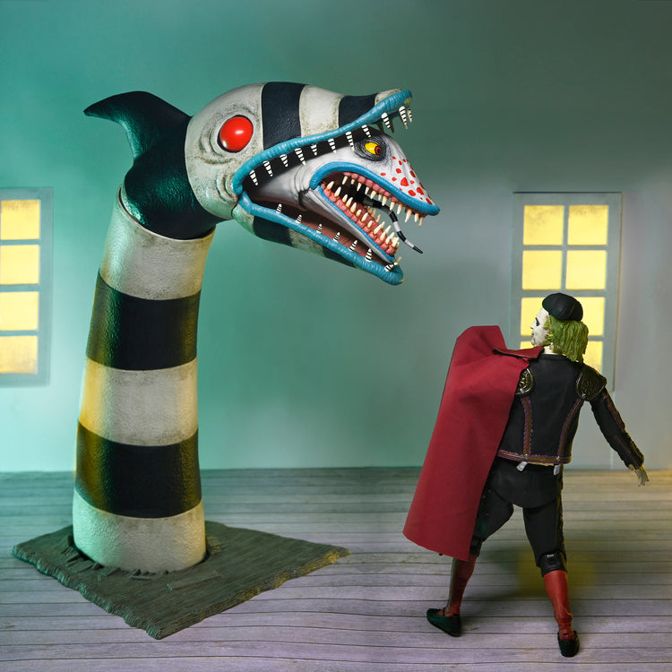 Beetlejuice Beetlejuice: Matador Beetlejuice and Sandworm Ultimate 7" 2-Piece Scale Action Figure (Pre-Order March 2026)