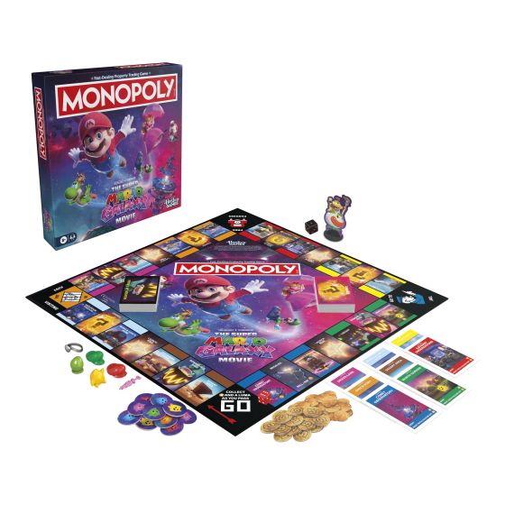 Monopoly: The Super Mario Galaxy Movie Edition Board Game