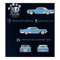 Cadillac Eldorado Brougham 174 Piece 3D Puzzle