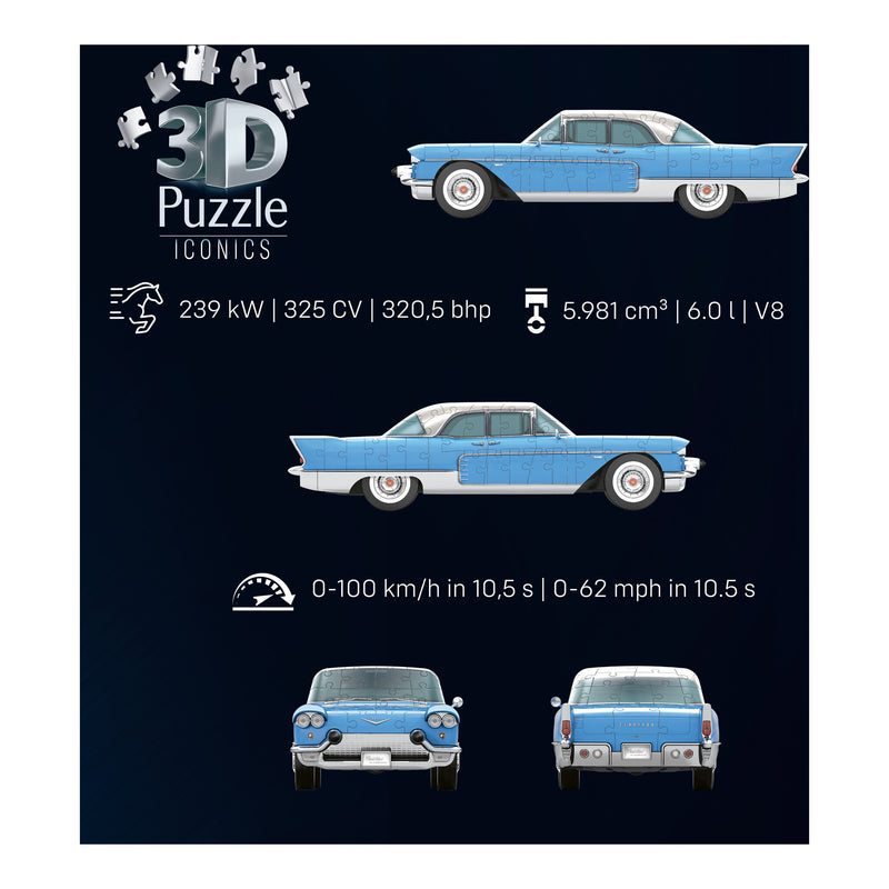 Cadillac Eldorado Brougham 174 Piece 3D Puzzle
