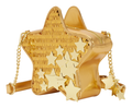 Loungefly - Figural Gold Stars Sequin Crossbody Bag
