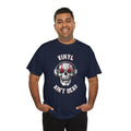 'Vinyl Ain't Dead' Skull Men's T-Shirt, side angle