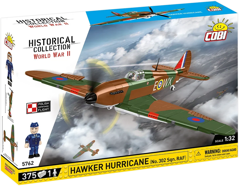 Cobi 5762 World War II Hawker Hurricane 375 pcs - Image 9