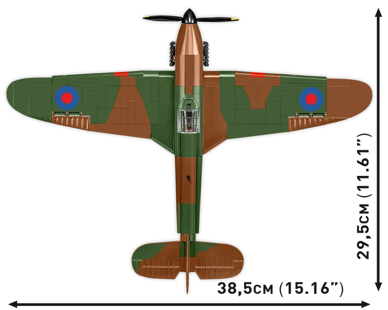 Cobi 5762 World War II Hawker Hurricane 375 pcs - Image 8