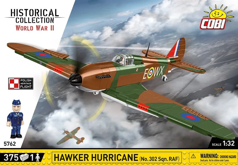 Cobi 5762 World War II Hawker Hurricane 375 pcs - Image 3