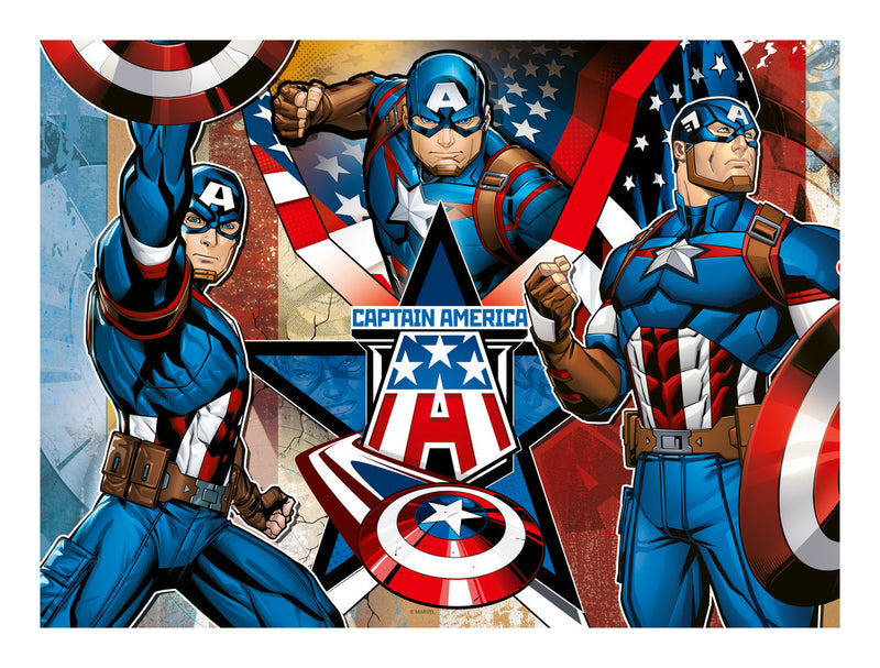 Marvel Captain America 100 Piece XXL Jigsaw Puzzle