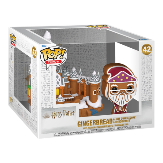Harry Potter - Dumbledore & Hogwarts Funko Pop! Town Vinyl Figure