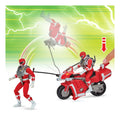 Mighty Morphin Power Rangers Battle Bike with Red Ranger - Image