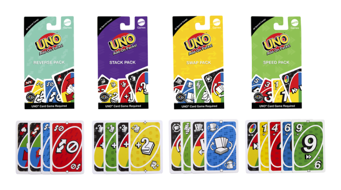 Uno Add-On Packs CDU Assortment (Case of 24)