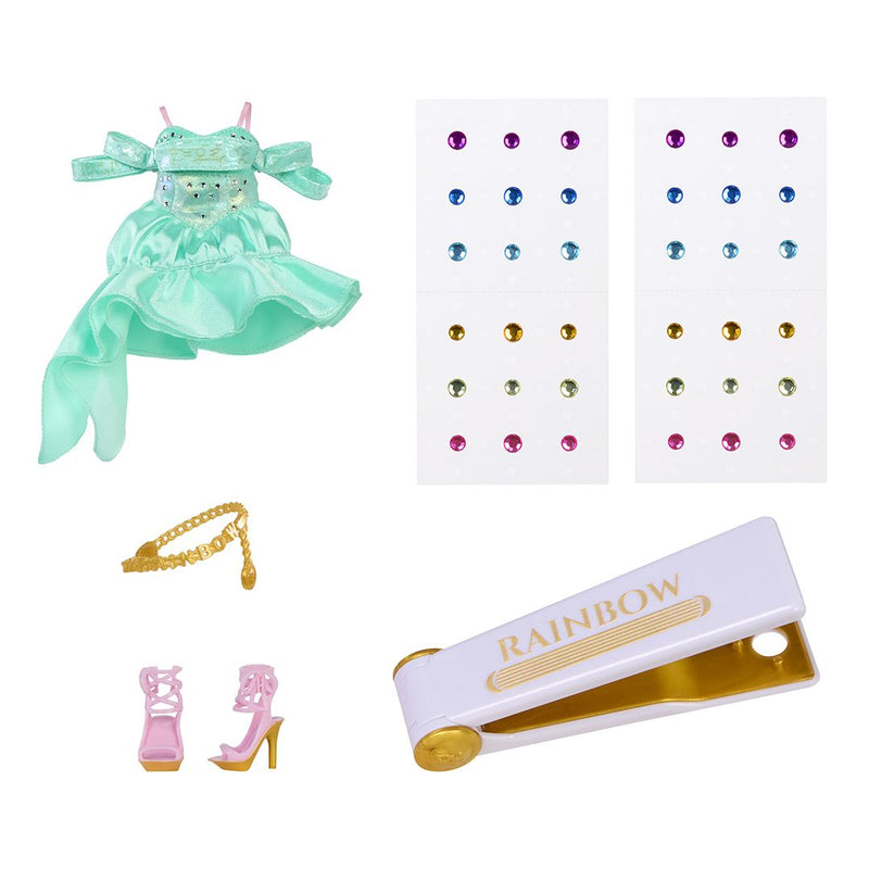 Rainbow High Be Dazzling Fashion Doll - Teal - Image