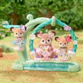 Sylvanian Families Deer Babies Floral Swing Set Toy for Ages 3 and Up, alternate view
