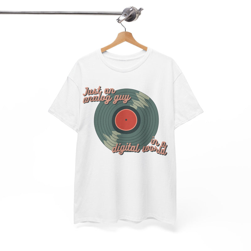 'Just an Analog Guy, In a Digital World' Men's T-Shirt, additional view