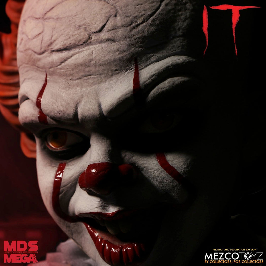 IT 2017 Pennywise 15" Mds Mega Scale Figure With Sound