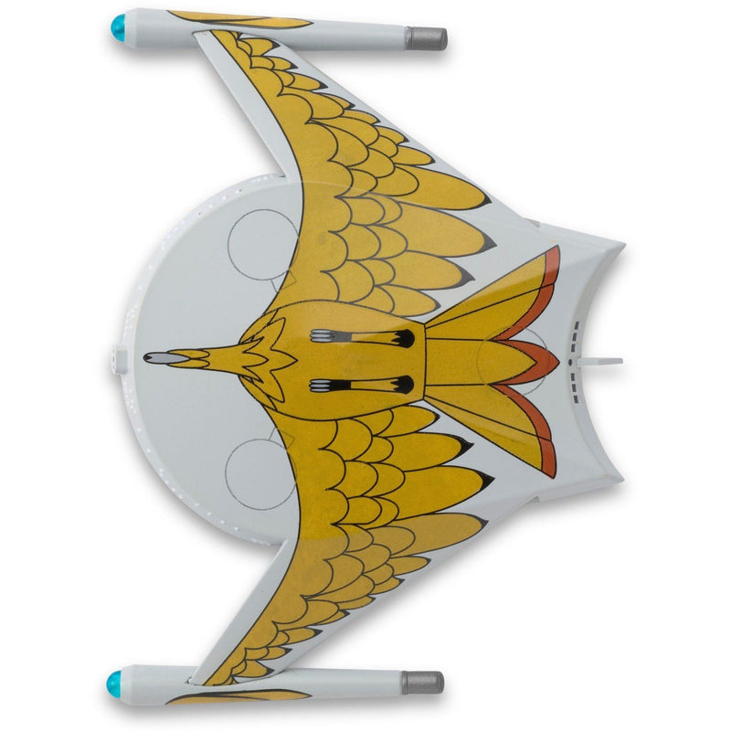 STDC57 Romulan Bird-of-Prey (2260s) (TOS) Model Die Cast Ship (Eaglemoss / Star Trek), size reference