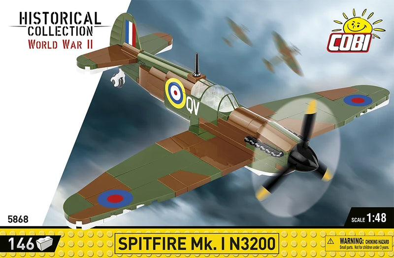 Cobi 5868 World War II Spitfire MK.I N3200 146 pcs
