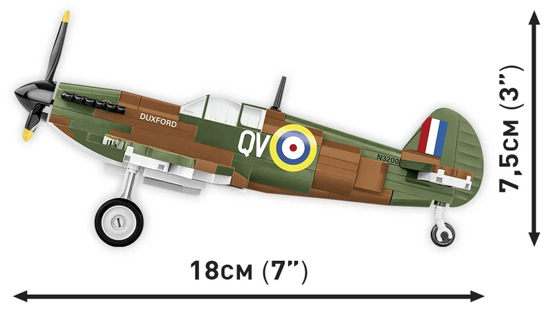 Cobi 5868 World War II Spitfire MK.I N3200 146 pcs