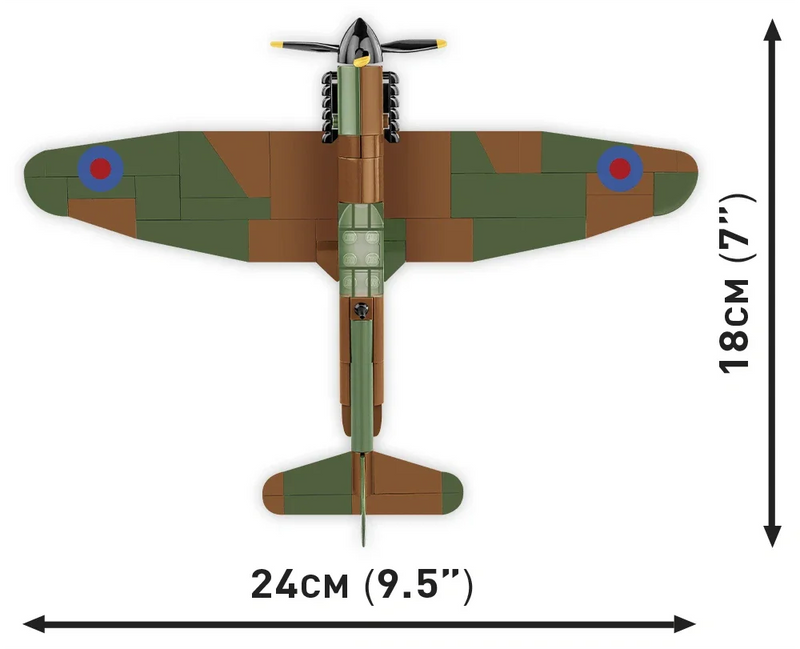 Cobi 5868 World War II Spitfire MK.I N3200 146 pcs