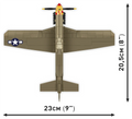 Cobi 5869 World War II Mustang P 51B 155 pcs - Image 6