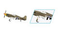 Cobi 5869 World War II Mustang P 51B 155 pcs - Image 7