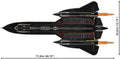 Cobi 5890 Armed Forces Lockheed SR-71 Blackbird Executive Edition 1424 pcs