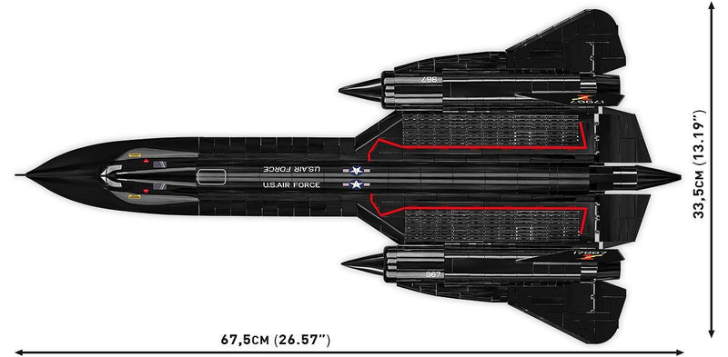 Cobi 5891 Armed Forces Lockheed SR71 1374 pcs - Image 10