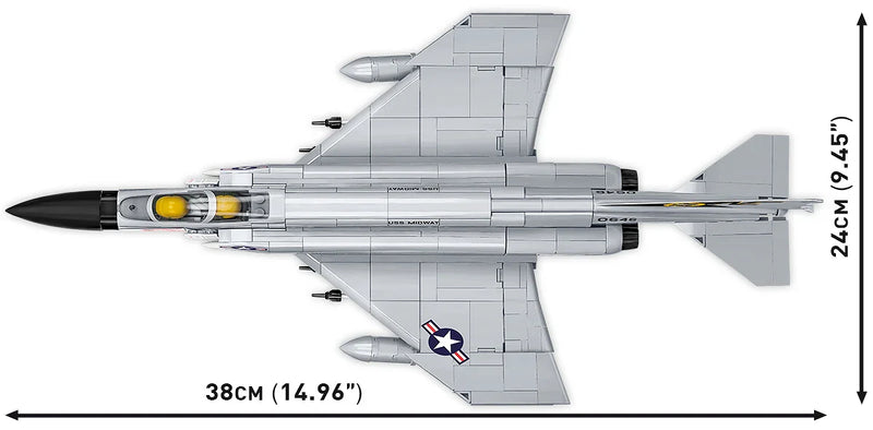 Cobi 5897 Armed Forces F 4 Phantom 703 pcs - Image 9