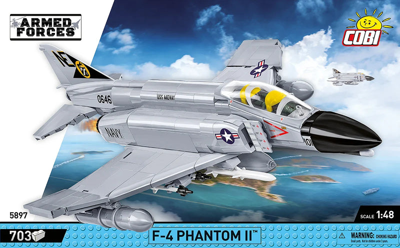 Cobi 5897 Armed Forces F 4 Phantom 703 pcs - Image 4