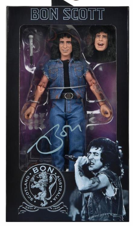 Bon Scott AC/DC Highway To Hell 8" Clothed Action Figure