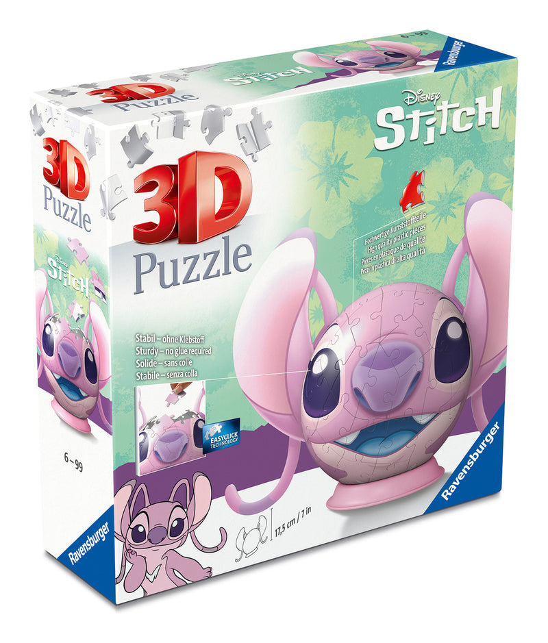 Angel with Ears 72 Piece 3D Puzzle Ball