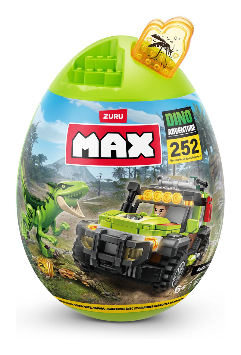 Max Dino Adventure Raptor Force (252 Pieces) - Image