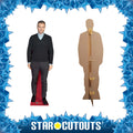 Gary Barlow - Height 173cm Lifesize Cardboard Cutout, side angle