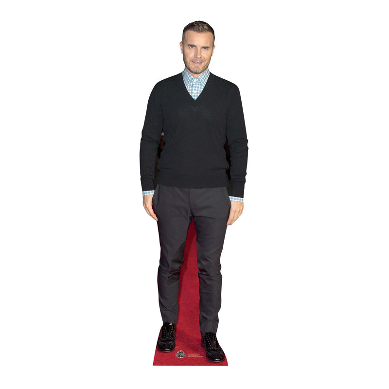 Gary Barlow - Height 173cm Lifesize Cardboard Cutout collectible from Star Cutouts