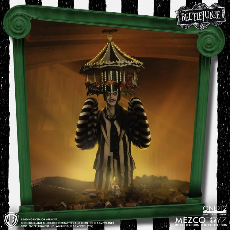 Mezco Beetlejuice (1988) One:12 Collective Beetlejuice Deluxe Edition