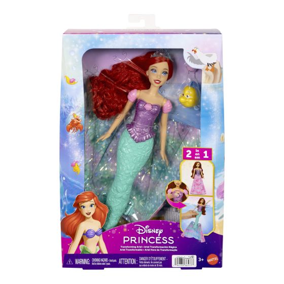 Disney Princess Transforming Ariel Fashion Doll