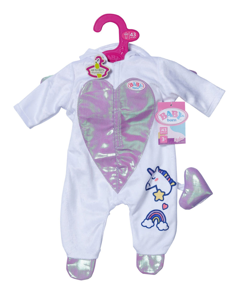 Baby Born Unicorn Onesie 43cm - Image