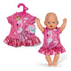 Baby Born Dress Flamingo 43cm