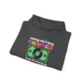 'Money Can't Buy Happiness, But It Can Buy Vinyl' Men's Hoodie, alternate view