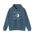 'Life Sounds Better on Vinyl' Men's Hoodie, showing reverse