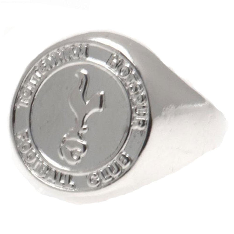 Tottenham Hotspur FC Silver Plated Crest Ring Medium collectible from Infinity Collectibles 2026