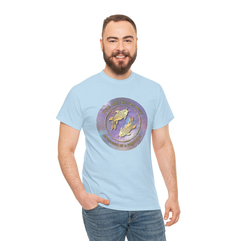 'Lost Souls' Celestial Fish Lyric T-Shirt, product detail