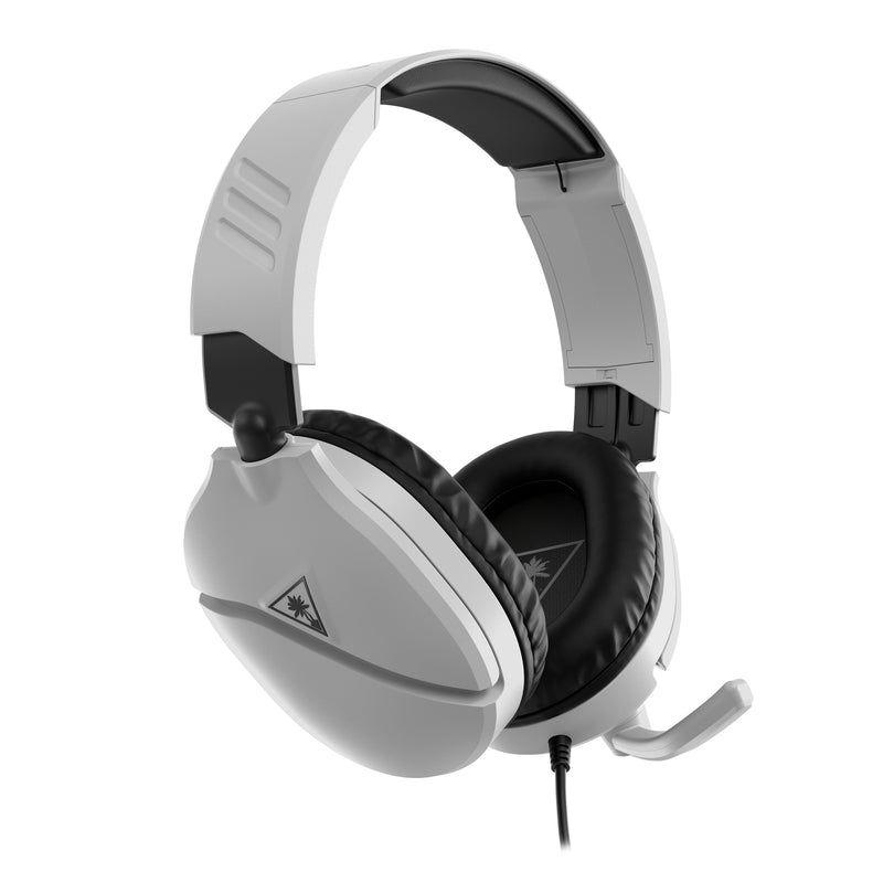 Turtle Beach Recon 70 Wired Gaming Headset White for PlayStation 5 side angle