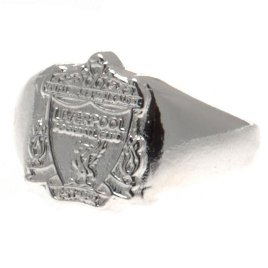 Liverpool FC Silver Plated Crest Ring Medium collectible from Infinity Collectibles 2026