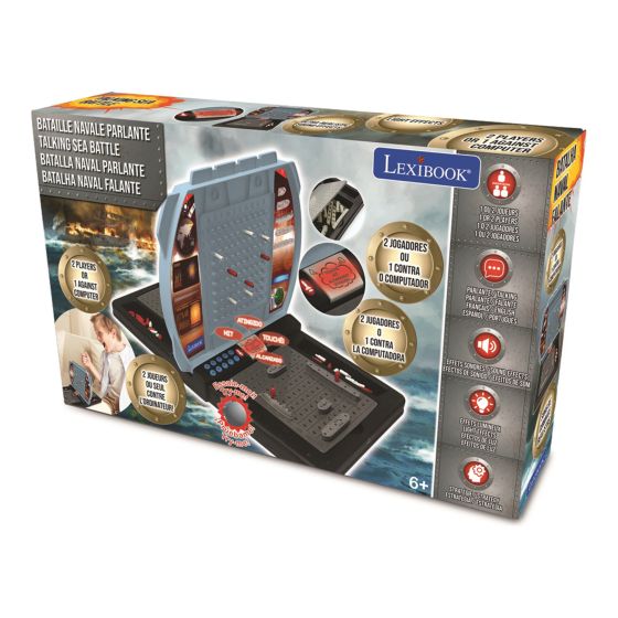 Electronic Talking Sea Battle Game With Lights