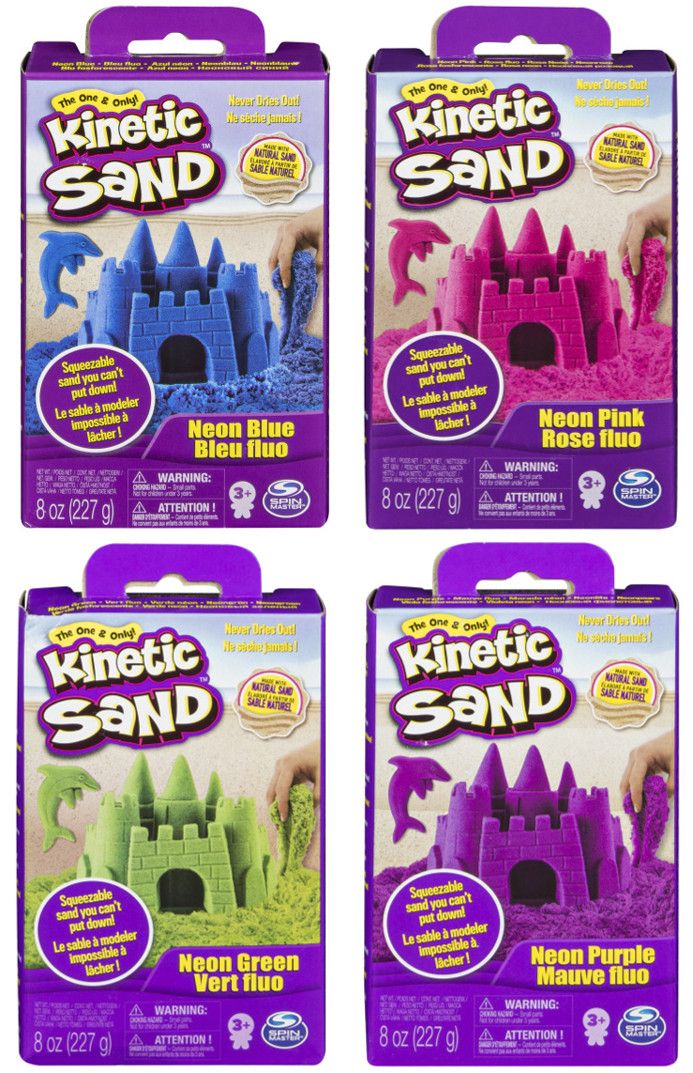 Kinetic Sand 8oz Sand Box Assortment - Image