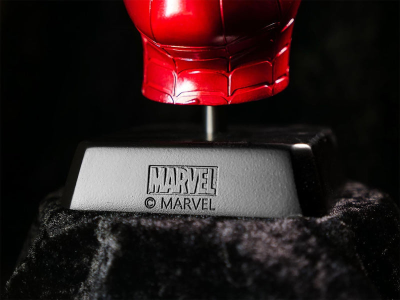 IRON SPIDER MASK Marvel Museum Replica MARUK007 (Eaglemoss / Hero Collector / Marvel The Infinity Saga), rear view