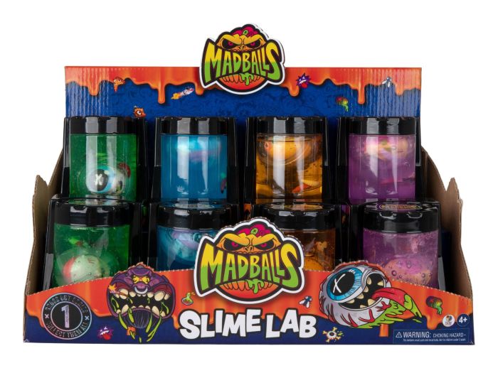 Madballs Slime Lab 8pcs CDU Ball Size 2"