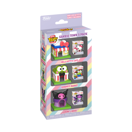 Sanrio 3 Pack - Sanrio Town Funko Bitty Pop! Town Vinyl Figures