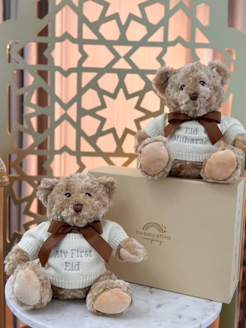 SPECIAL EDITION EID TEDDY BEAR, side angle